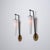 Large Italian Brass, Black Metal and Opaline Glass Sconces, 1950s, Set of 2 For Sale - Image 6 of 10