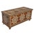 Handcrafted in India from solid teak wood, this vintage inlay storage trunk is a striking blend of artistry and...