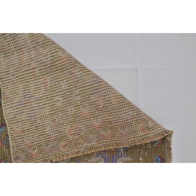 1960s 1960s Boho Chic Turkish Wool Rug For Sale - Image 5 of 10