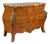 Vintage French Louis XV Marble Top Bombe Commode Dresser Chest of Drawers For Sale