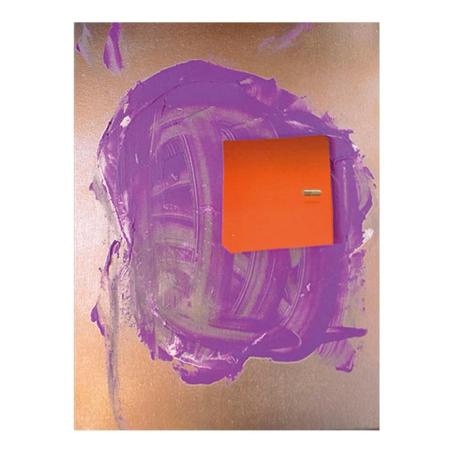 Violet Meta Graphic 001, 2019 For Sale