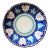 Vintage Italian Vietri Solimene Hand Painted Bird Dinner Plate For Sale