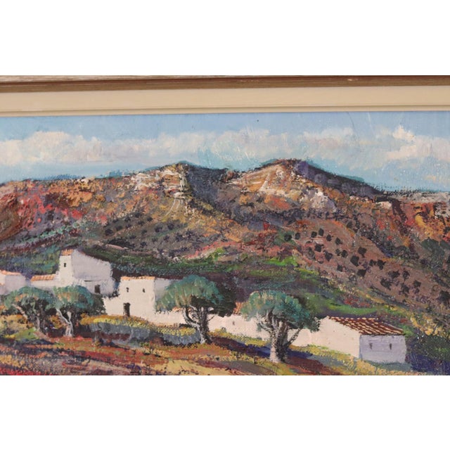 Henry Eldin, Bergsby Taragona, 1960s, Oil on Canvas, Framed For Sale - Image 5 of 18