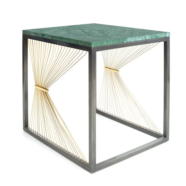 Medium AEGIS 001 Side Table by Ziad Alonaizy For Sale - Image 10 of 10