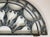 Early 1900's Arched Iron Transom Panel For Sale - Image 4 of 12