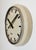 Mid-Century Modern Industrial Factory Beige Wall Clock, Austria, 1960s For Sale - Image 3 of 17