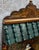 Antique Kashmiri Indian Painted Wall Mirror, 1890 For Sale - Image 10 of 11