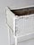 Antique White Wicker Plant Stand With Removable Metal Liner For Sale - Image 6 of 18