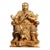 Late 19th Century Gilt Bronze Zhenwu Emperor Statue, Taoist Deity, 1.69kg For Sale