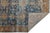 Traditional Antique Mahal Rug With Distressed Indigo Blue and Terracotta Field For Sale - Image 3 of 11