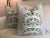 Thibaut “Cairo” in Green Plush Down-Filled Complete 20" Pillow - A Pair For Sale In Atlanta - Image 6 of 7