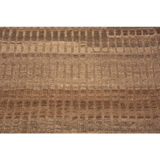 Nazmiyal Collection Modern Moroccan Hallway Rug For Sale - Image 4 of 7