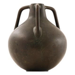 Vintage Vase in Bronze, 1940s For Sale