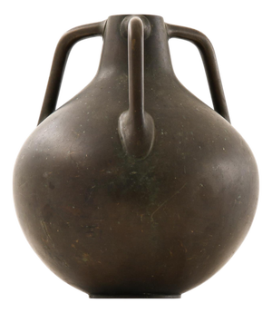 Vintage Vase in Bronze, 1940s