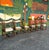 Century Burl & Smoked Glass Dining Set For Sale - Image 10 of 17