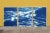Paper 2020 Australian Landscape Nautical Triptych Cyanotype Print on Watercolor PaperMulti Paneled Art by Kind of Cyan - Set of 3 For Sale - Image 7 of 12