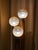 Vintage Murano Lamp in Wood, Chrome, and Glass For Sale - Image 4 of 9