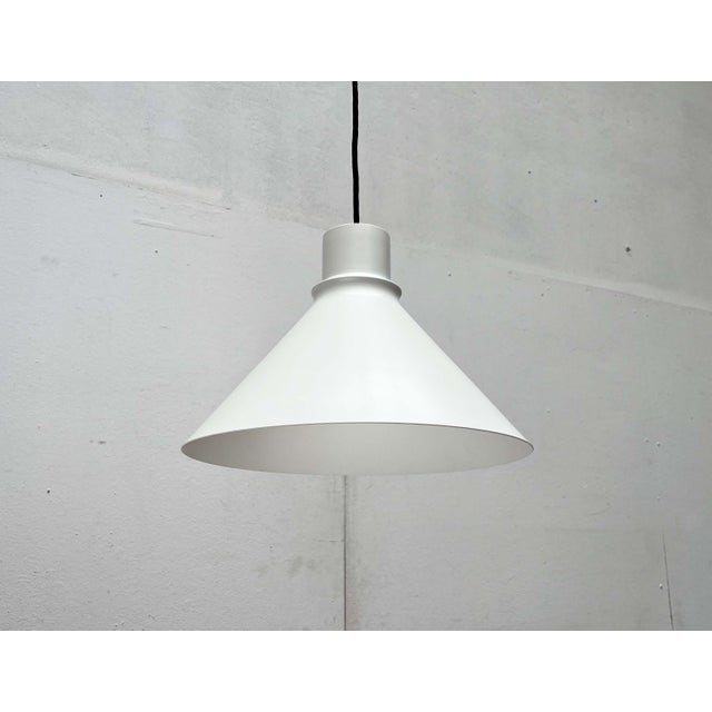Mid-Century Modern Mid-Century Modern Danish Model Super Space Metal Pendant Lamp from Nordisk Solar, 1960s For Sale - Image 3 of 18