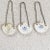 Early 20th Century Set of 3 Antique Hand Painted Bone China Liquor Bottle Tags by Coalport England For Sale - Image 5 of 5