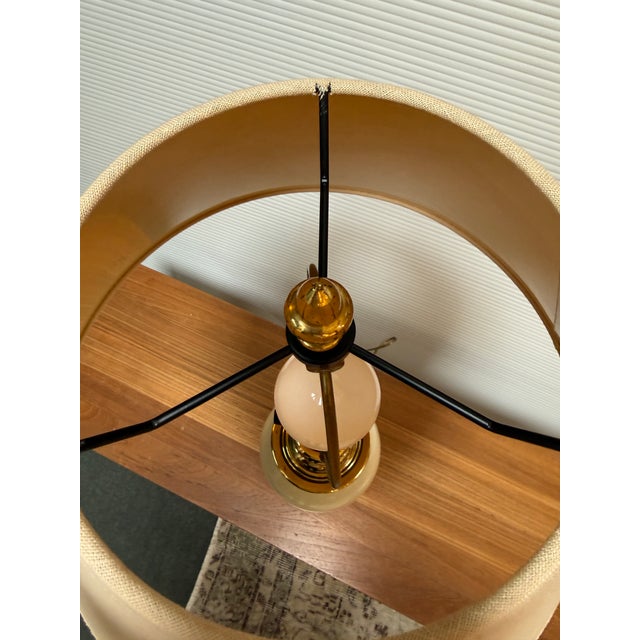 In the Style of Stiffel Table Lamp For Sale - Image 4 of 12