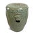 2020s Green Medallion Ceramic Garden Stool For Sale - Image 5 of 6