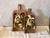 Antique Early 20th Century Wooden Cereal Scoops with Reversible Christmas Decorations, Set of 2 For Sale - Image 12 of 12