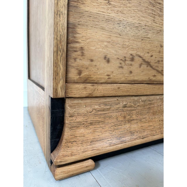 Art Deco Chest of Drawers with Ebonised and Chrome Accents, Britain, 1920s For Sale - Image 12 of 14