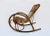 Bamboo Rocking Chair, 1960s For Sale - Image 4 of 5
