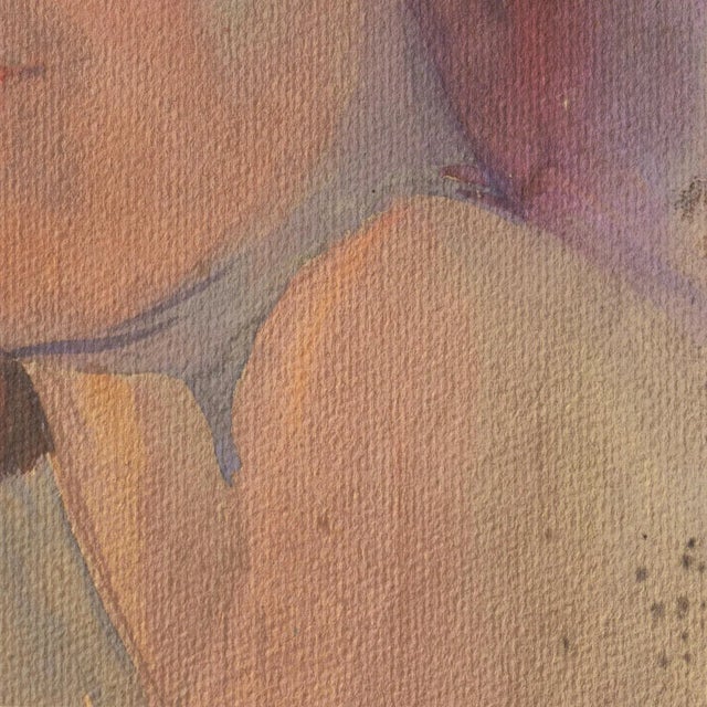 'Study of a Young Woman' by Sarah Hobson, 1936; California Woman Artist, Art Institute of Chicago For Sale - Image 4 of 6