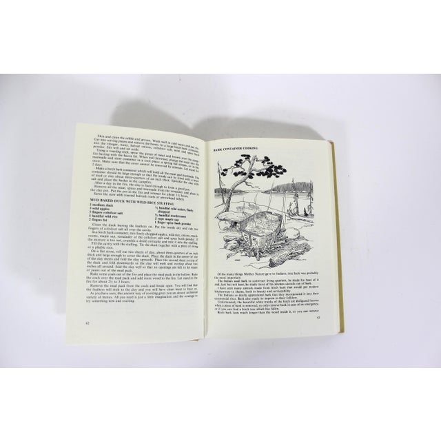 1973 Signed Wilderness Cooking Cookbook, Conversation Piece Retro Kitchen Decor, Old Hardcover Gift for Foodie For Sale - Image 12 of 12