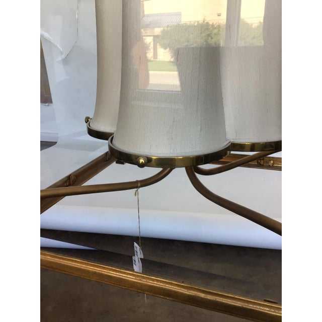 1990s 1990s Gold Gilded Finished Iron Lantern For Sale - Image 5 of 13