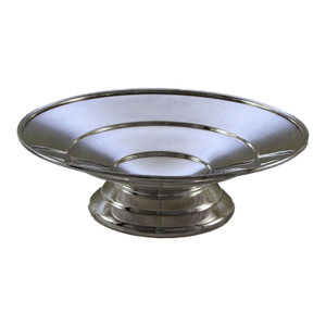 1970’s Vintage/New Cake /Fruit Dish Plain on Circular Foot by Frank Cobb in Sheffield-England