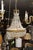 Traditional French Empire Crystal Basket Chandelier, Gilt Bronze, Early 20th C. For Sale - Image 3 of 9