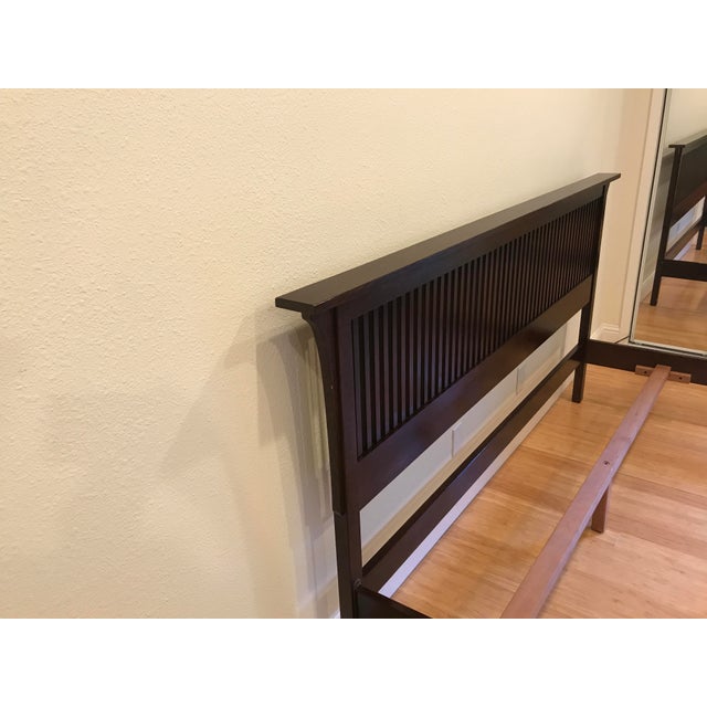 Stickley Mission Oak Spindle King Size Bed Chairish