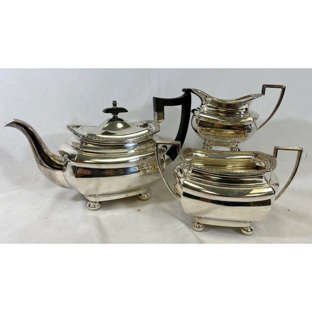 Antique Walker & Hall 3 Piece Tea Set Made in England - Circa 1910 ...