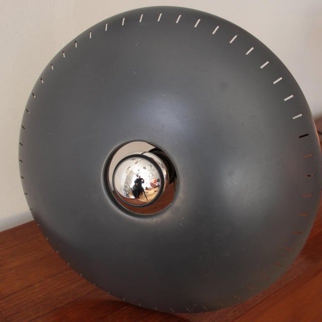 Grey Table Lamp by Louis Kalff for Philips, 1950s For Sale - Image 6 of 11