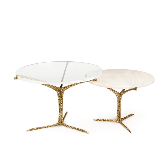 Alentejo Medium Coffee Table with Acrylic Top from Insidherland For Sale - Image 4 of 11