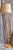 Vintage Swedish Adjustable Floor Lamp with Pine Wood Base and Fabric Shade, 1970s For Sale - Image 6 of 8