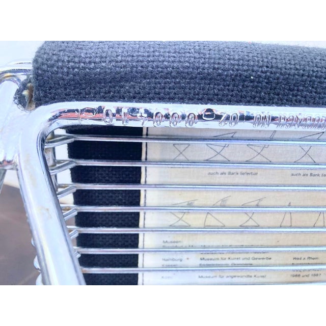 Kreuzschwinger Bar Stools by Till Behrens for Schlubach, 1980s, Set of 2 For Sale - Image 9 of 12