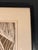 1971 Cubist "Seated Woman" Woodcut Relief Print, Signed C. Olesen '71, Framed 23 X 27.5 For Sale In San Francisco - Image 6 of 8