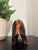 Vintage Hand-Carved Wood Pig Folk Art Sculpture For Sale - Image 9 of 10