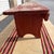 Antique Pennsylvania Mortised Bench in Old Red Paint, Lancaster County, Circa 1860s For Sale - Image 14 of 18