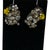 Modern Vintage Original by Robert Yellow Glass Bead Rhinestone 3 Pc. Parure Necklace Bracelet Earrings Usa C. 1940s–1955 For Sale - Image 3 of 7