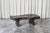 Wabi Sabi Live Edge Coffee Table in Dark Stained Wood, Europe, 1960s. An impressive piece, this 1960s Wabi Sabi live edge...