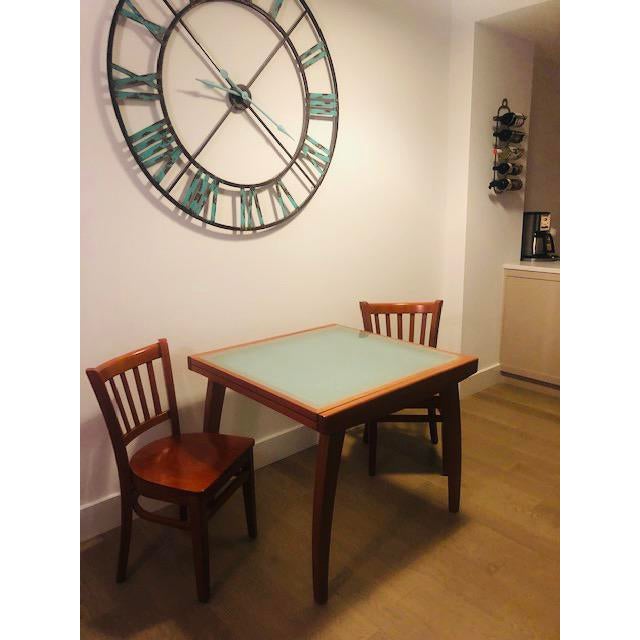 Calligaris Extendable Glass Wood Dining Table Chairish