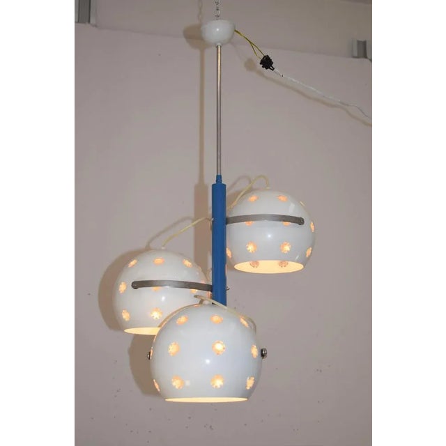 Italian Chandelier, 1960s For Sale - Image 13 of 13