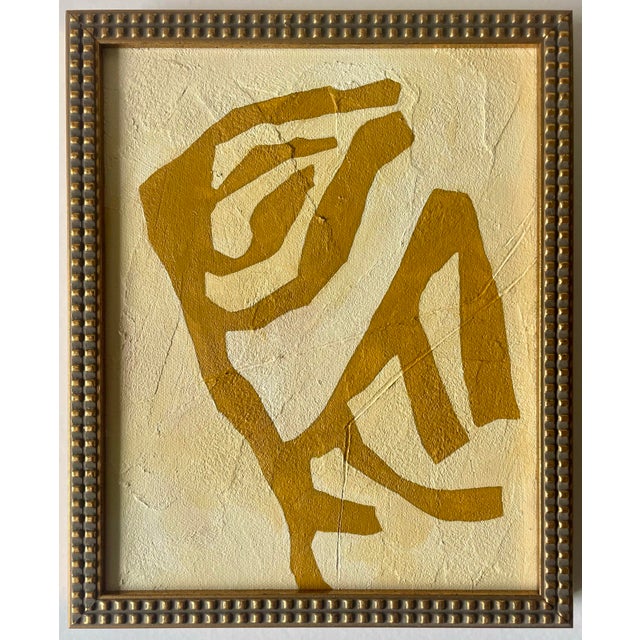 Contemporary Contemporary Abstract Collection of Botanical Paintings on Canvas by Artist r.k. Red - Set of Nine For Sale - Image 3 of 12