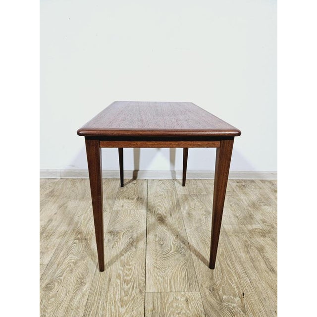 Brown Danish Side Table in Teak, 1960s For Sale - Image 8 of 14