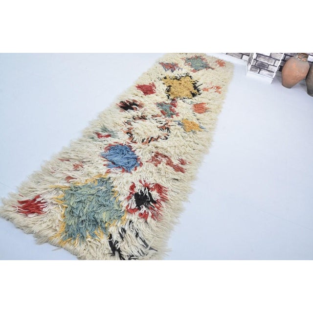 Anatolian Vintage Colourful Hallway Runner For Sale In Phoenix - Image 6 of 9