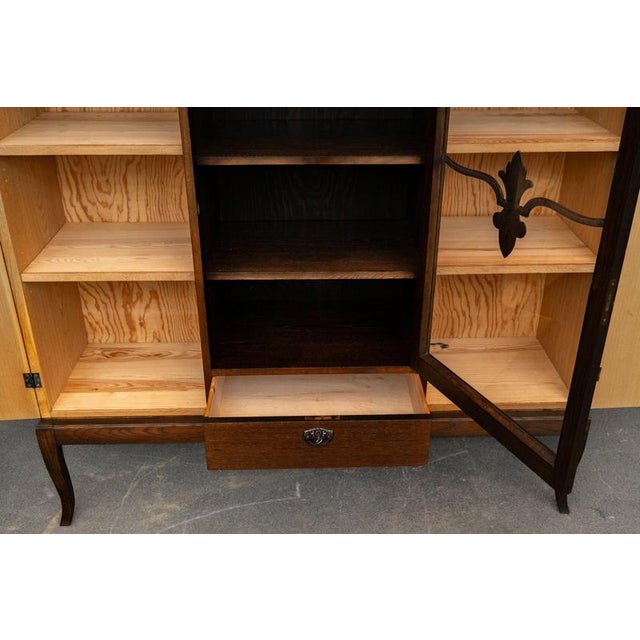Art Nouveau Sideboard in Oak, Late 20th Century For Sale - Image 12 of 18